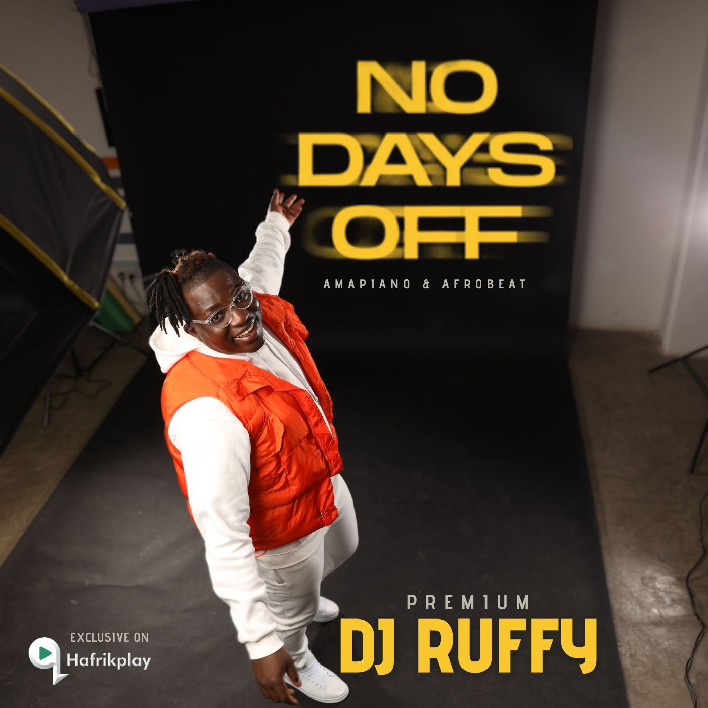 Breaking Beats with Premium DJ Ruffy: Unveiling the No Days Off Mixtape Exclusive on Hafrikplay!